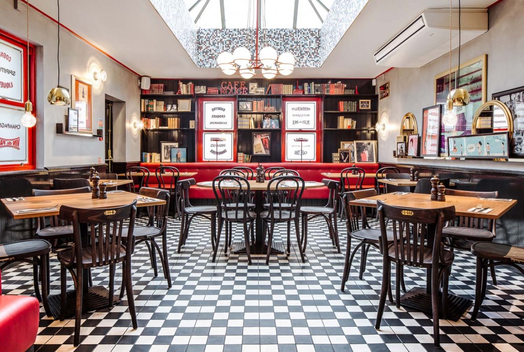 Café Rouge's revolutionary design scheme - The Greek Foundation