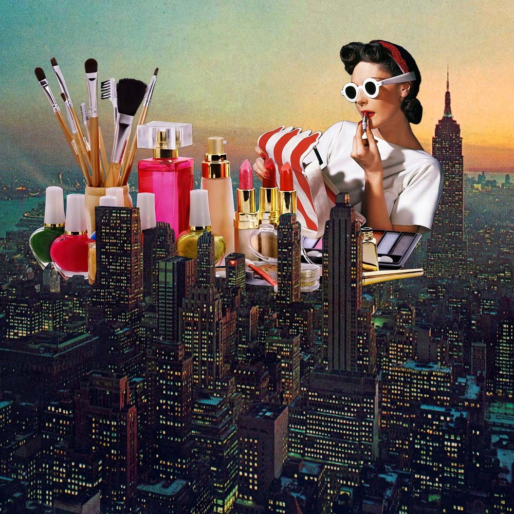 Collages and illustrations by Eugenia Loli - The Greek Foundation