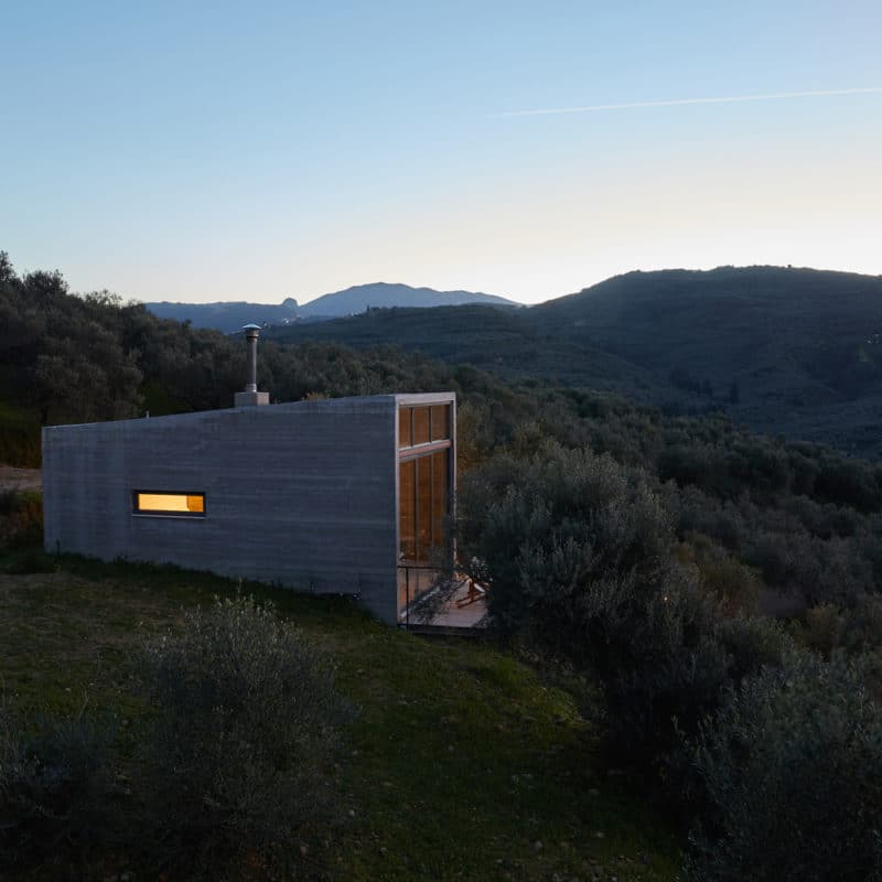 Cabanon Concrete Retreat - The Greek Foundation