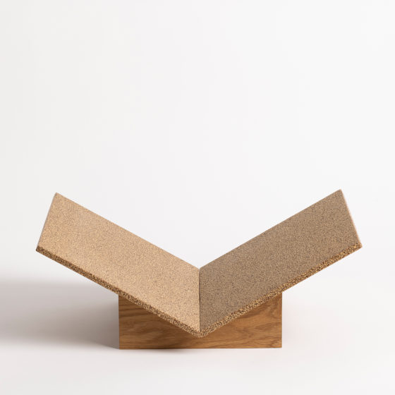 Bookstand natural oak