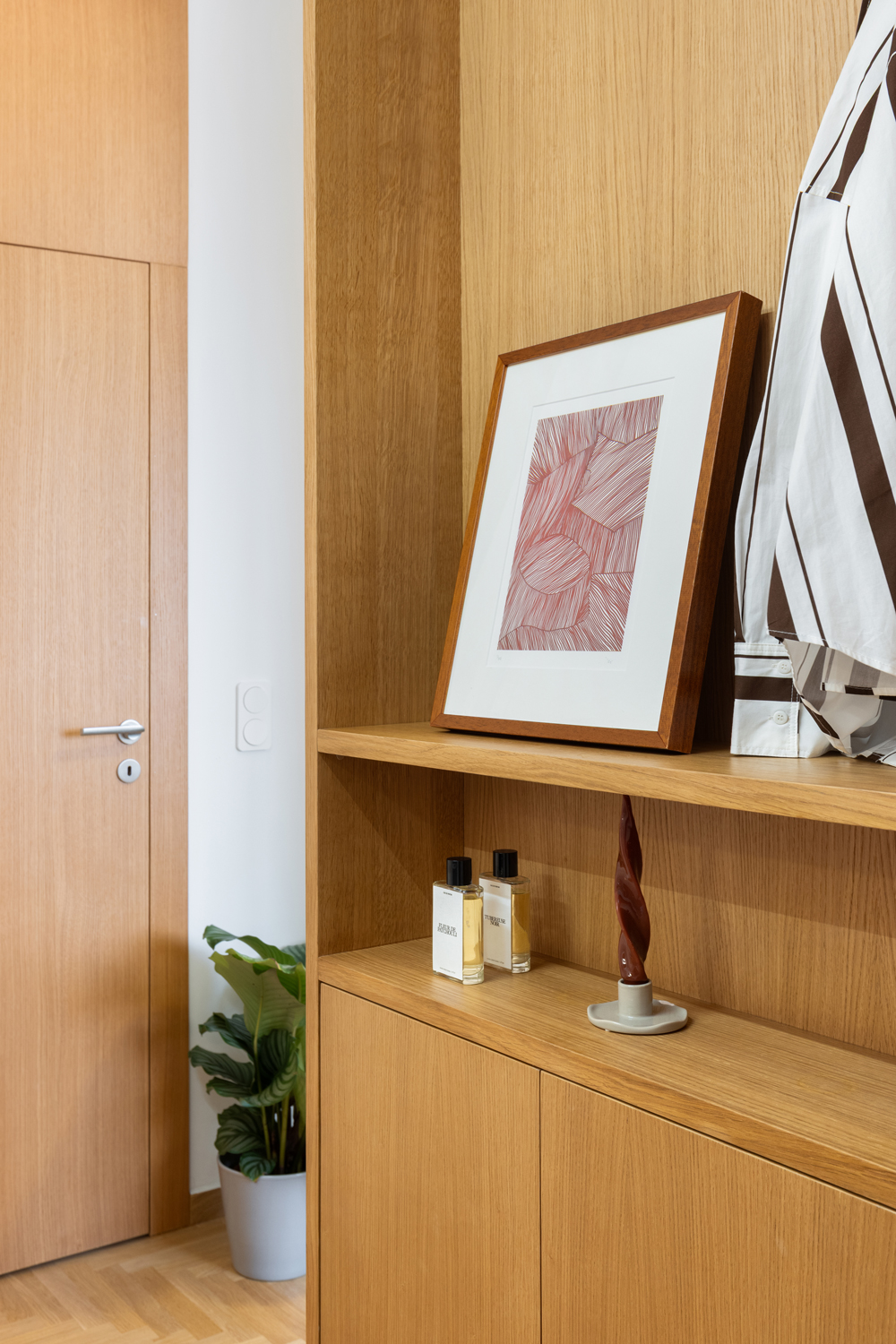 penthouse renovation bedroom details