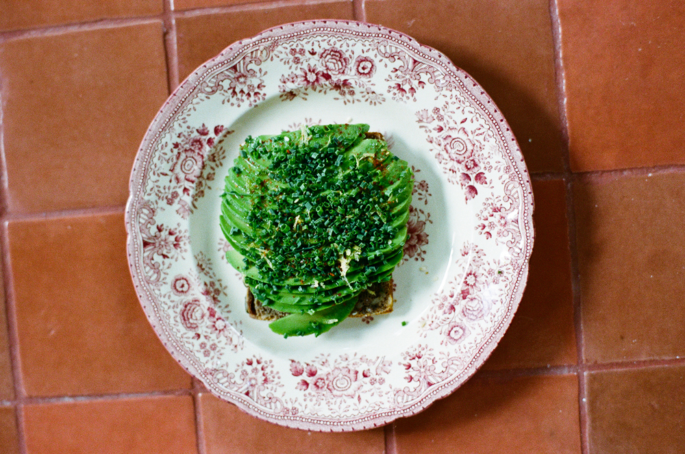 Freshly baked Nordic pastries displayed on the counter at Hygge.