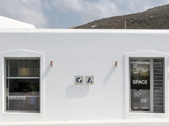 Evripiotis Architects’ office on Paros island
