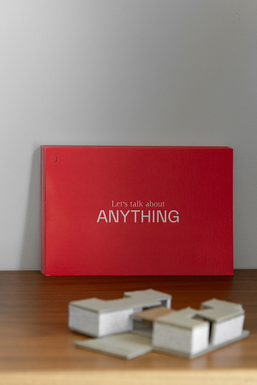 Graphic elements inside Evripiotis Architects’ Paros studio