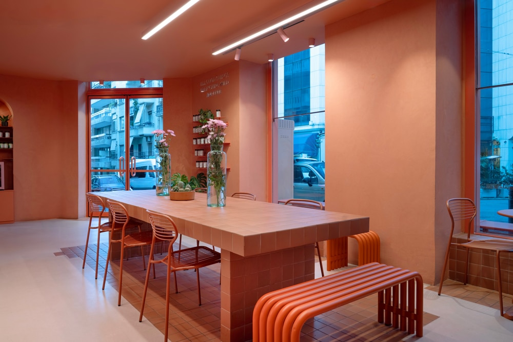 Wild Souls is conceived as a place to eat, meet and pause within the city of Athens.