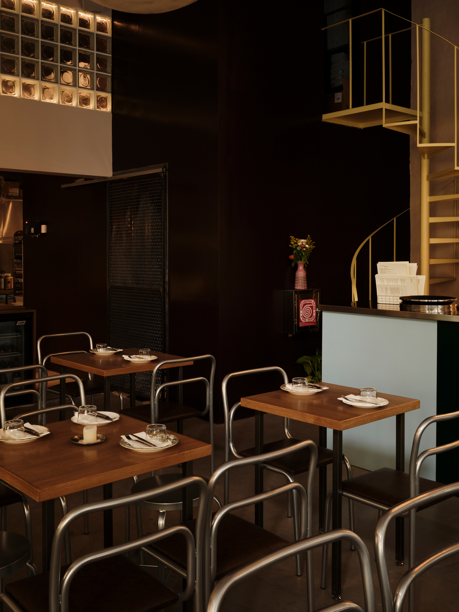 Dining space at September 18 designed to feel intimate, personal and welcoming