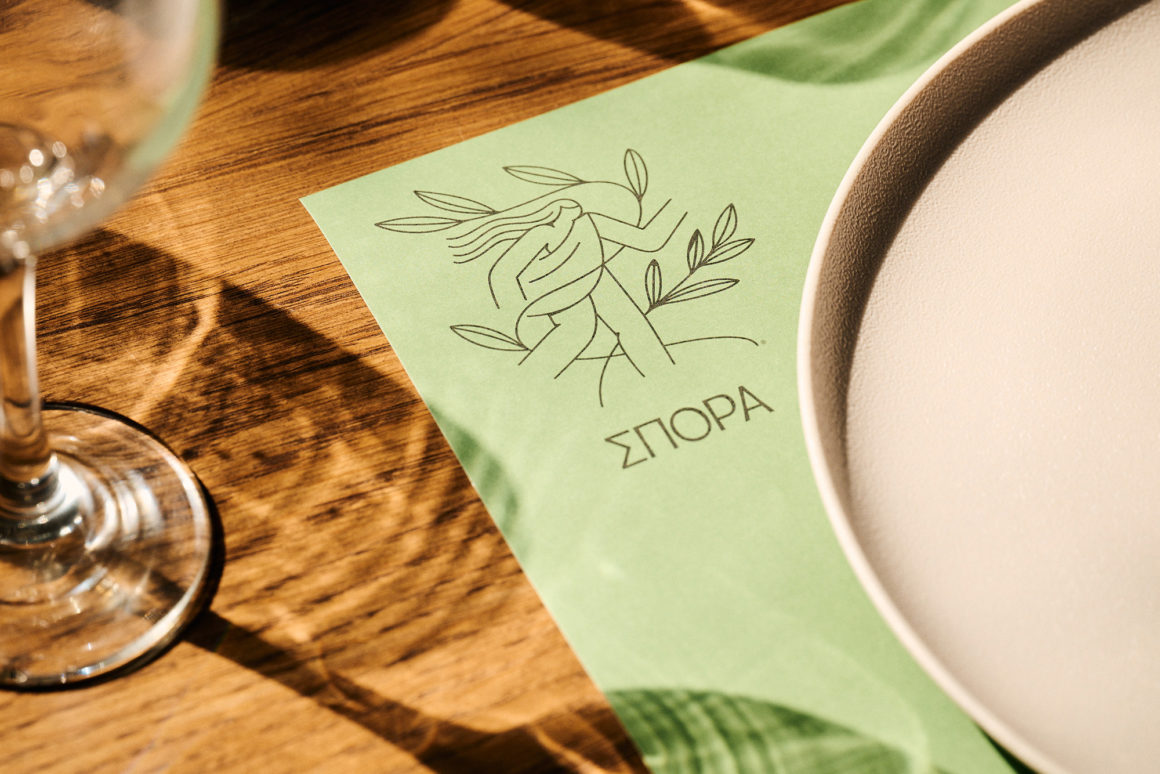 AG Design Agency roots Spora identity in Cretan sowing traditions