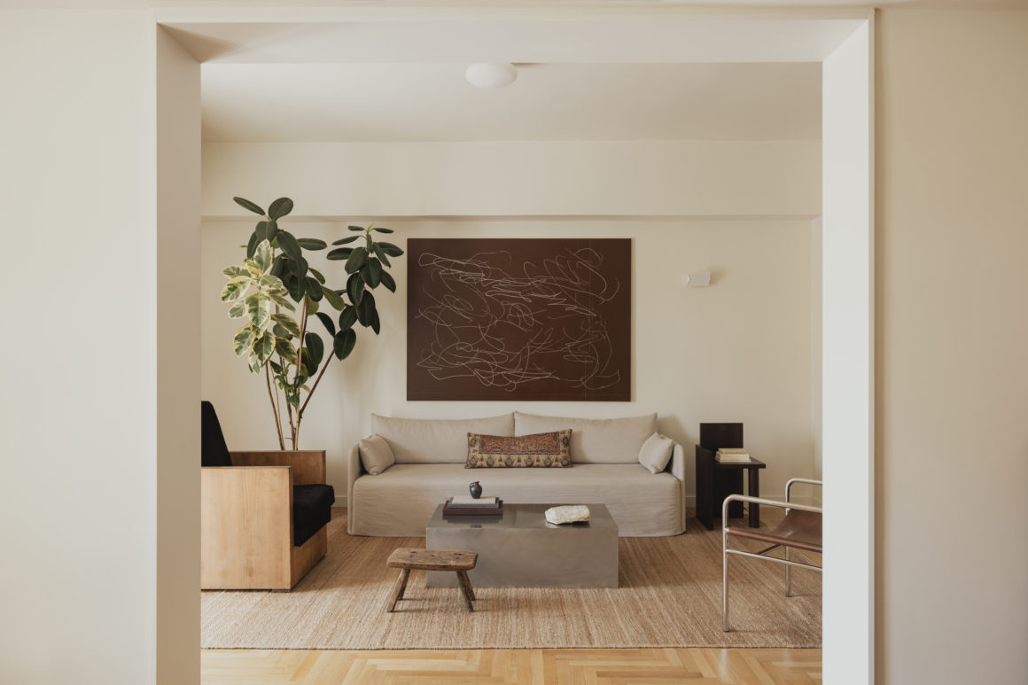 Kypseli apartment renovation by Outline Practice