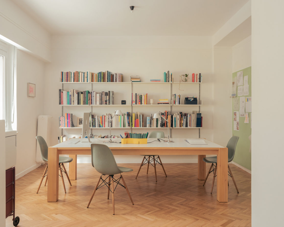 Local Local transforms a ground-floor apartment in Kolonaki into its first permanent studio
