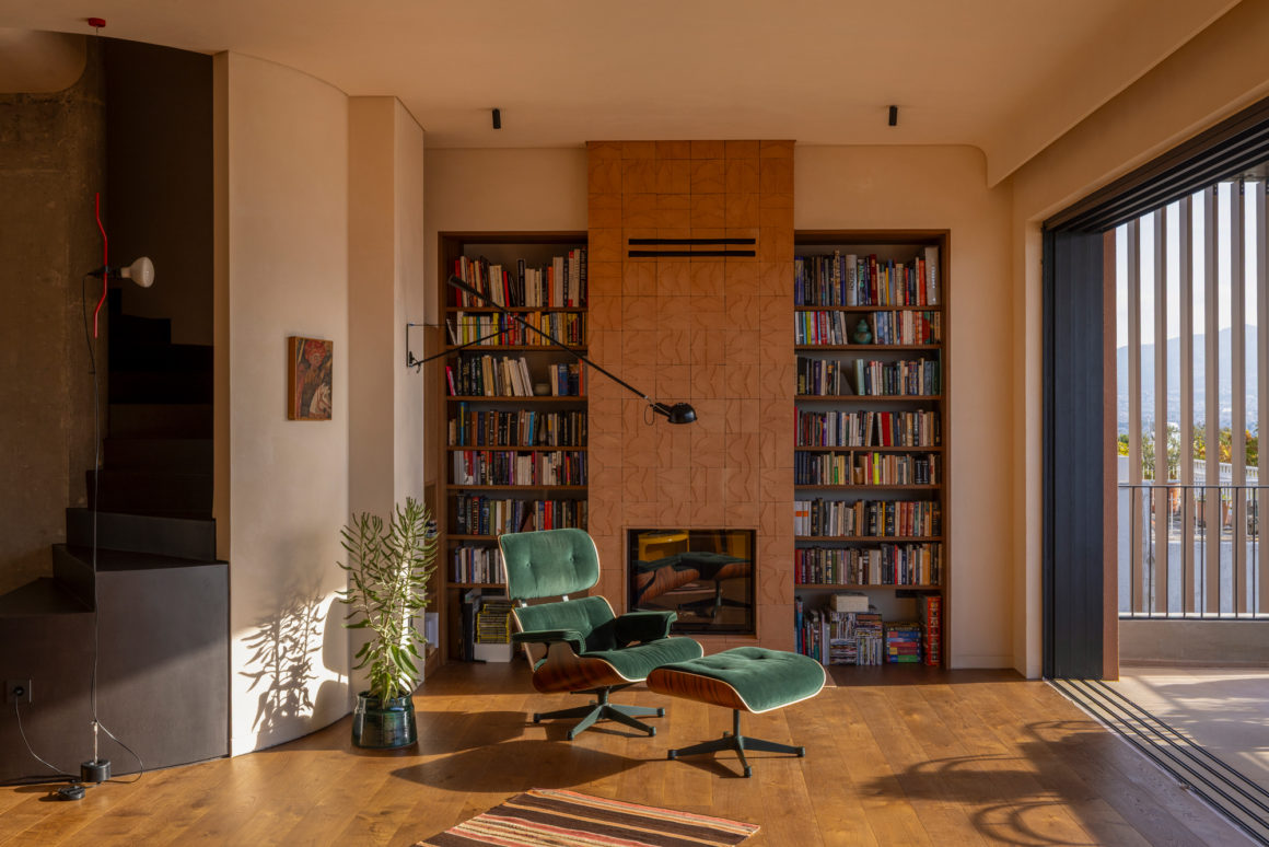 Bobotis+Bobotis Architects tops hillside home in Athens with garden and pool