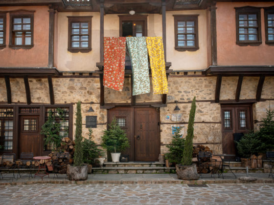 Gaida Guild reworks Greek folk patterns for contemporary interiors