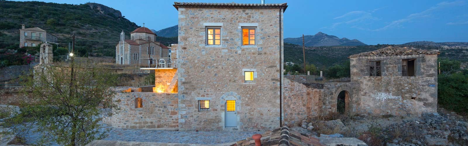 Stone house in Mani by hhharchitects The Greek Foundation