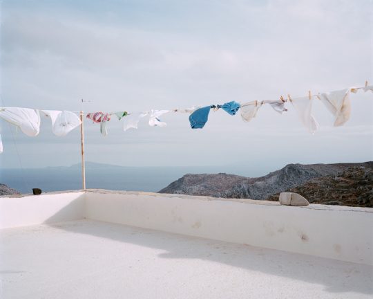 "Les rochers fauves" documented in Amorgos by French photographer Clément Chapillon