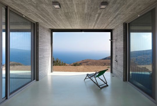 The Parallel House in Kea island by en-eroute-architecture